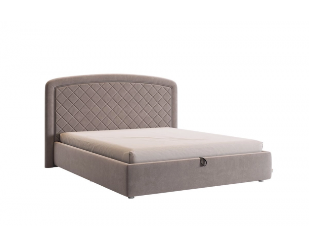 Кровать с подъемным механизмом 1800 Верона 2 латте (велюр)